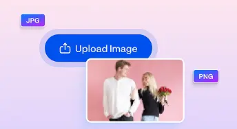1. Upload an image